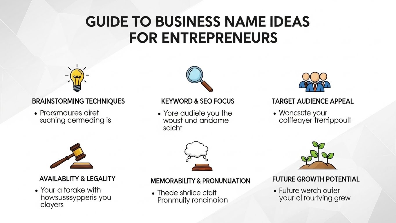 What makes professional business name ideas effective